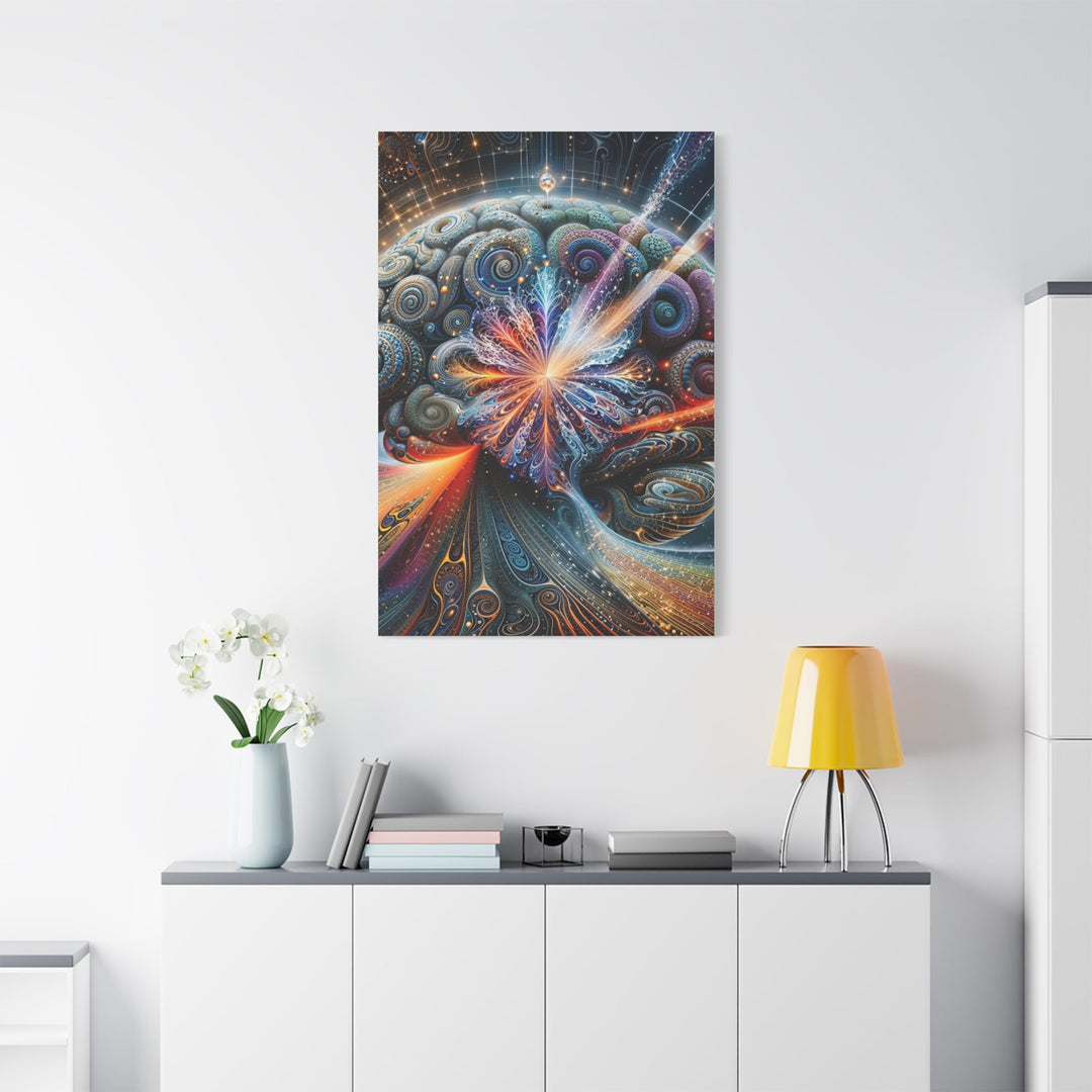 Cosmic Mind Energy - Matte Canvas Print 1.25" - Canvas - g(0D·IO) - 36" x 36" - 1.25" -