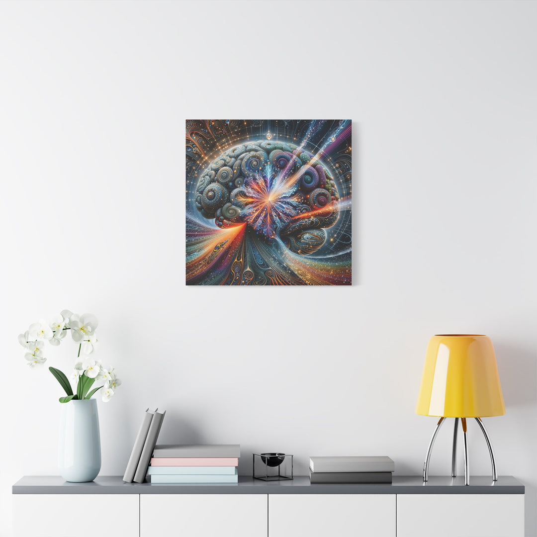 Cosmic Mind Energy - Matte Canvas Print 1.25" - Canvas - g(0D·IO) - 36" x 36" - 1.25" -