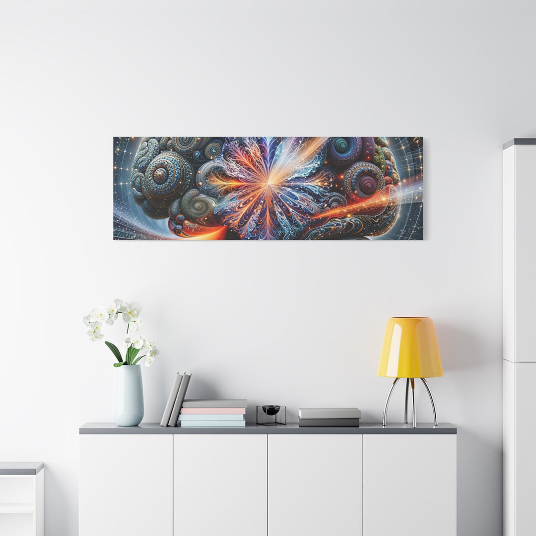 Cosmic Mind Energy - Matte Canvas Print 1.25" - Canvas - g(0D·IO) - 36" x 36" - 1.25" -