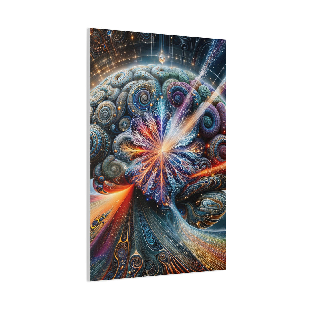 Cosmic Mind Energy - Matte Canvas Print 1.25" - Canvas - g(0D·IO) - 36" x 36" - 1.25" -