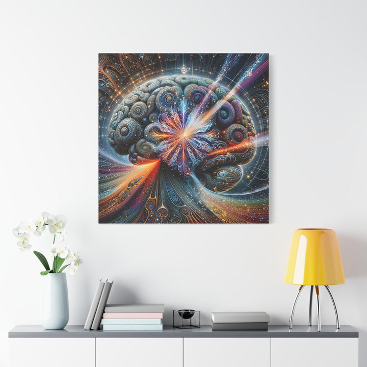 Cosmic Mind Energy - Matte Canvas Print 1.25" - Canvas - g(0D·IO) - 36" x 36" - 1.25" -