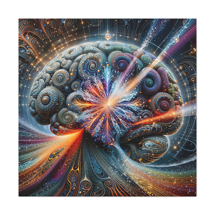 Cosmic Mind Energy - Matte Canvas Print 1.25" - Canvas - g(0D·IO) - 36" x 36" - 1.25" -