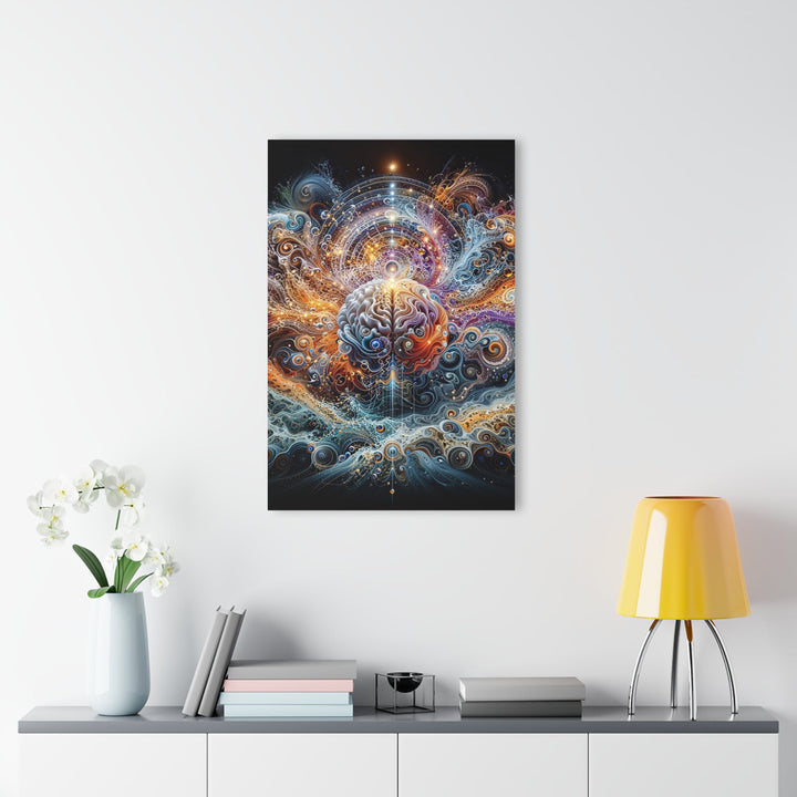 Cosmic Mind Symphony - Acrylic Prints (French Cleat Hanging) - Home Decor - g(0D·IO) - 24" x 36" (Vertical) - 0.25'' -