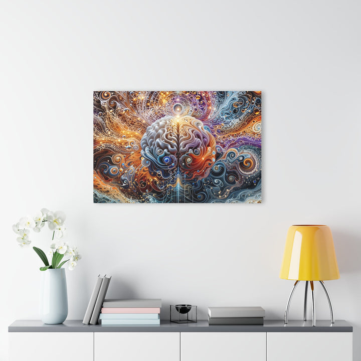 Cosmic Mind Symphony - Acrylic Prints (French Cleat Hanging) - Home Decor - g(0D·IO) - 24" x 36" (Vertical) - 0.25'' -