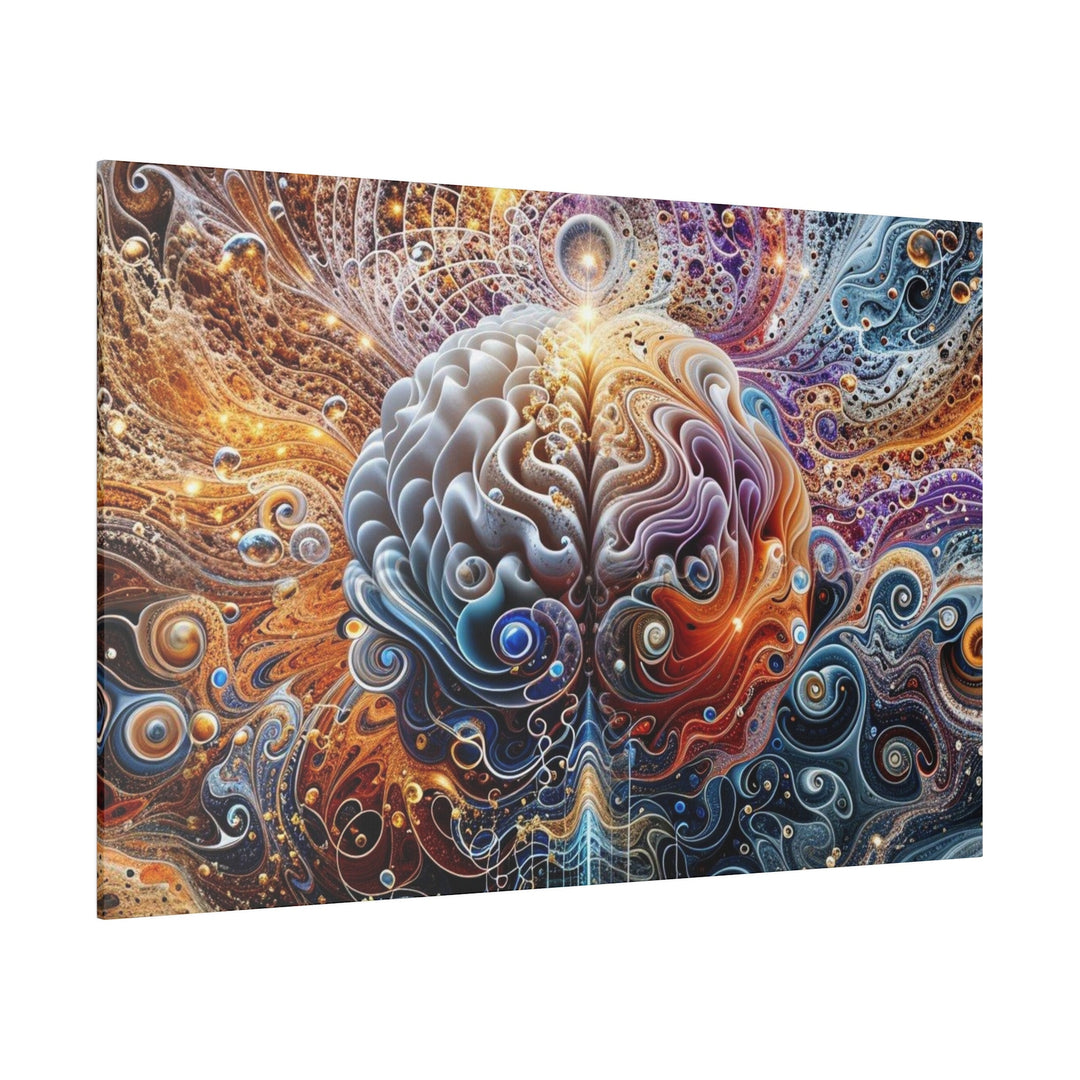 Cosmic Mind Symphony - Matte Canvas - Canvas - g(0D·IO) - 32" x 32" (Square) - 0.75'' -