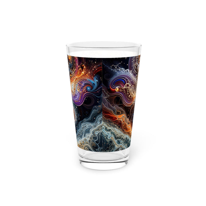 Cosmic Mind Symphony - Pint Glass - Mug - g(0D·IO) - 16oz - -