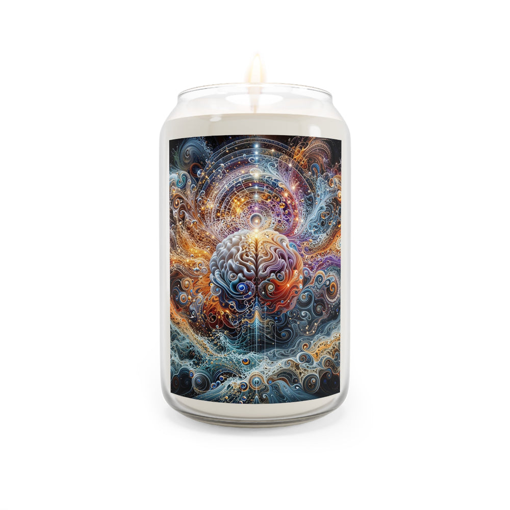 Cosmic Mind Symphony - Scented Candle - Home Decor - g(0D·IO) - Sea Breeze - 13.75oz -