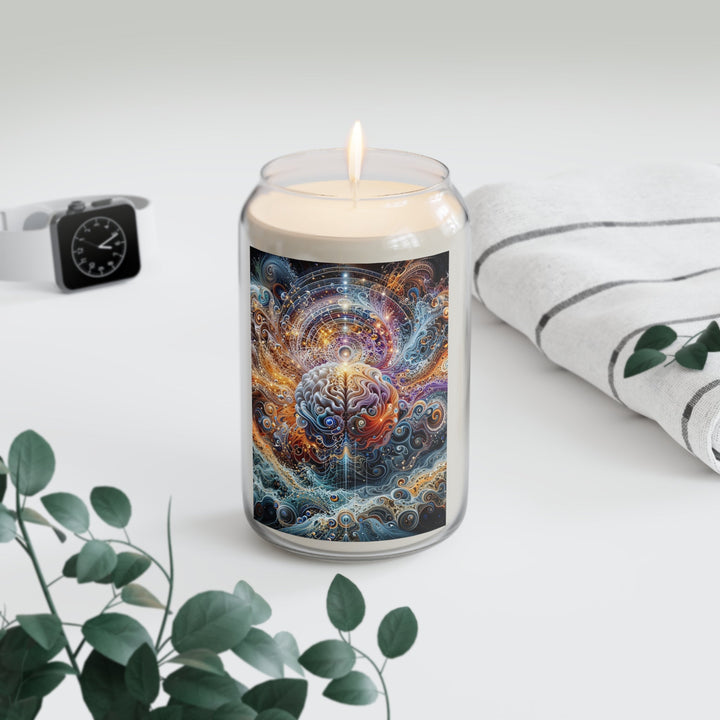 Cosmic Mind Symphony - Scented Candle - Home Decor - g(0D·IO) - Vanilla Bean - 13.75oz -
