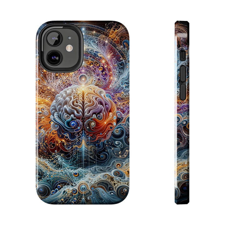 Cosmic Mind Symphony - Tough Phone Case - Phone Case - g(0D·IO) - iPhone 12 Mini - -