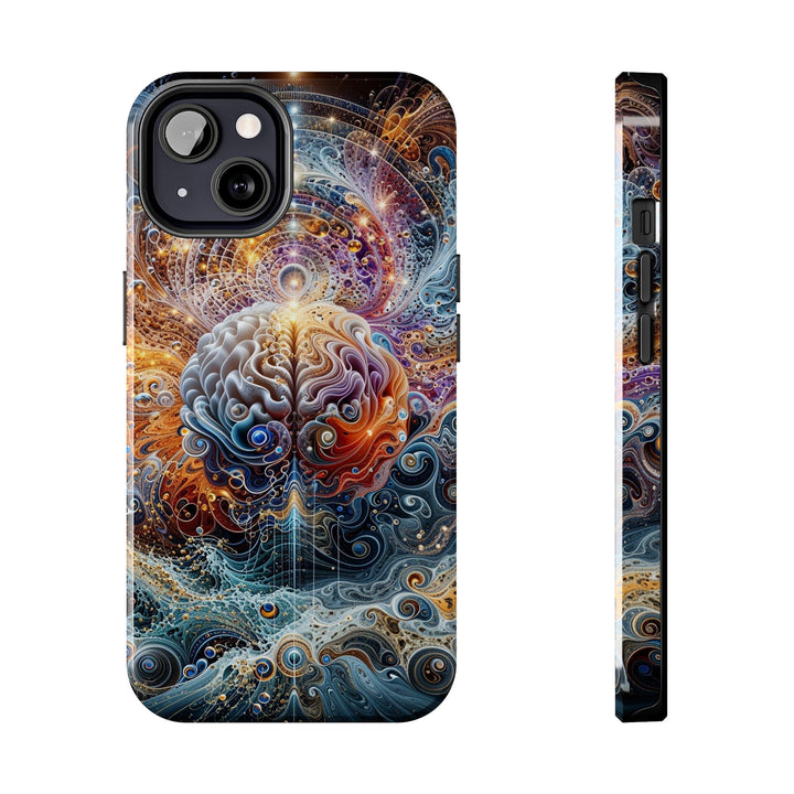 Cosmic Mind Symphony - Tough Phone Case - Phone Case - g(0D·IO) - iPhone 13 - -