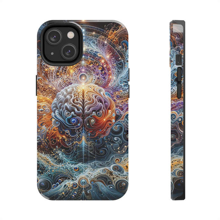 Cosmic Mind Symphony - Tough Phone Case - Phone Case - g(0D·IO) - iPhone 14 - -