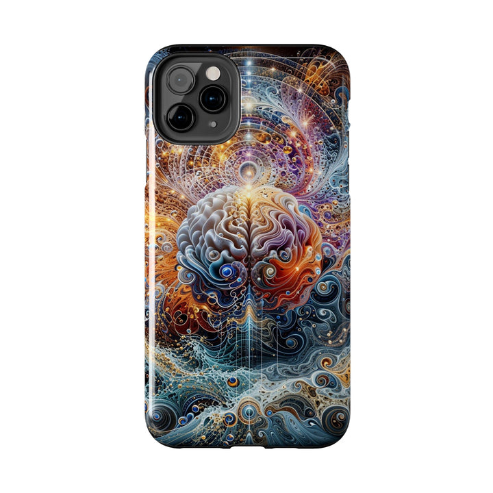 Cosmic Mind Symphony - Tough Phone Case - Phone Case - g(0D·IO) - iPhone 13 Mini - -