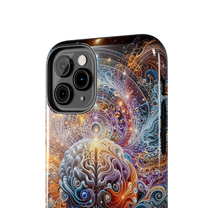 Cosmic Mind Symphony - Tough Phone Case - Phone Case - g(0D·IO) - iPhone 13 Mini - -