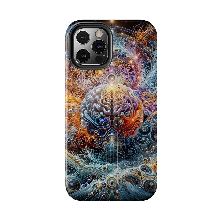 Cosmic Mind Symphony - Tough Phone Case - Phone Case - g(0D·IO) - iPhone 13 Mini - -