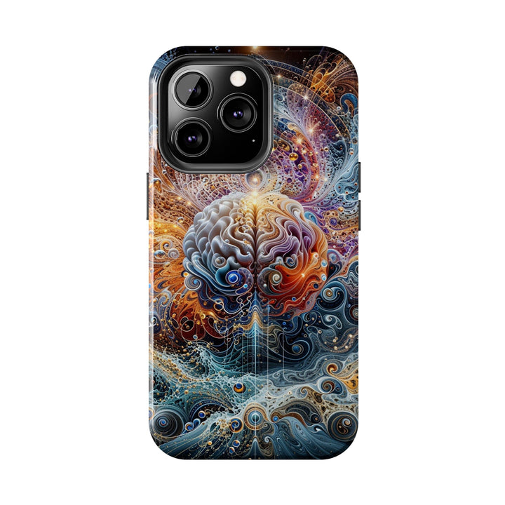Cosmic Mind Symphony - Tough Phone Case - Phone Case - g(0D·IO) - iPhone 13 Mini - -