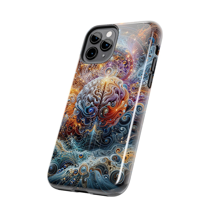 Cosmic Mind Symphony - Tough Phone Case - Phone Case - g(0D·IO) - iPhone 13 Mini - -