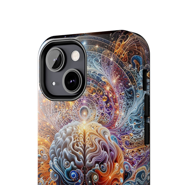Cosmic Mind Symphony - Tough Phone Case - Phone Case - g(0D·IO) - iPhone 13 Mini - -
