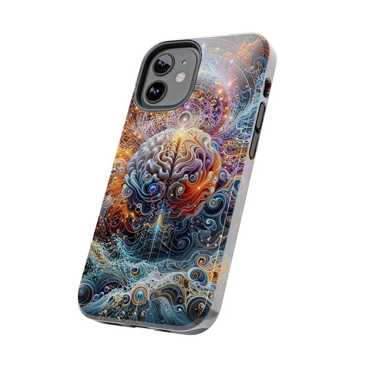 Cosmic Mind Symphony - Tough Phone Case - Phone Case - g(0D·IO) - iPhone 13 Mini - -