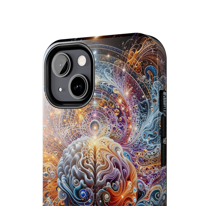 Cosmic Mind Symphony - Tough Phone Case - Phone Case - g(0D·IO) - iPhone 13 Mini - -