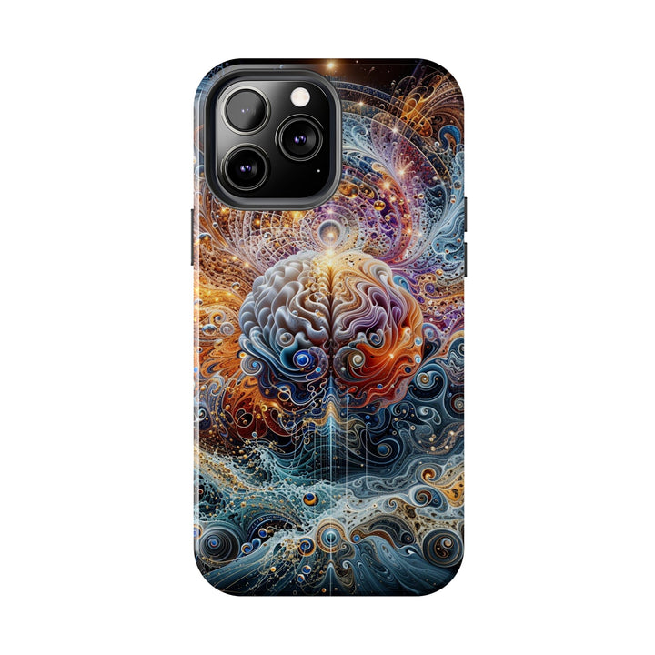 Cosmic Mind Symphony - Tough Phone Case - Phone Case - g(0D·IO) - iPhone 13 Mini - -