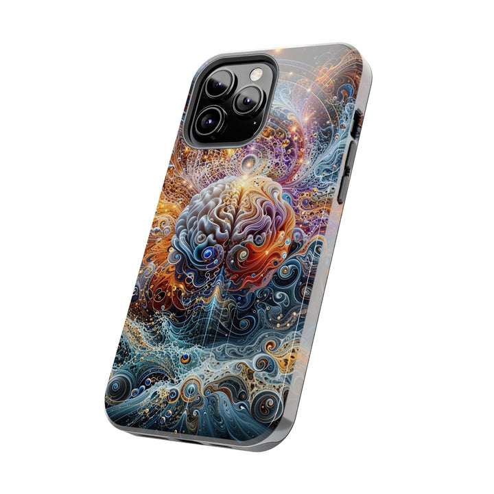 Cosmic Mind Symphony - Tough Phone Case - Phone Case - g(0D·IO) - iPhone 13 Mini - -