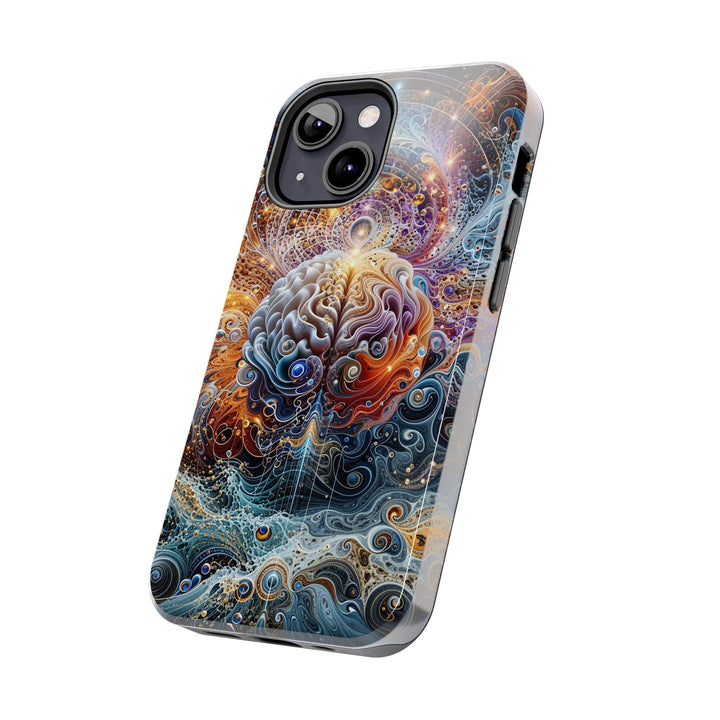 Cosmic Mind Symphony - Tough Phone Case - Phone Case - g(0D·IO) - iPhone 13 Mini - -