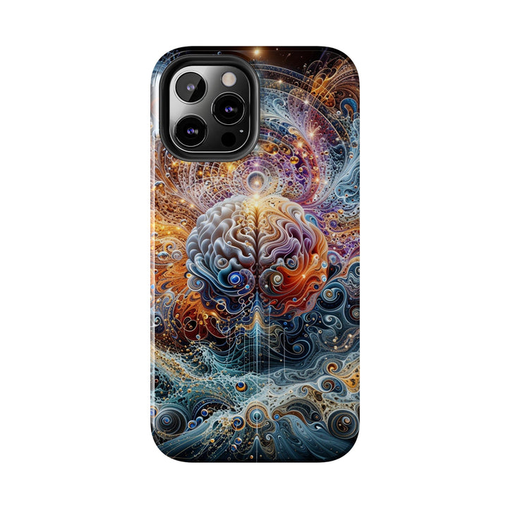 Cosmic Mind Symphony - Tough Phone Case - Phone Case - g(0D·IO) - iPhone 13 Mini - -