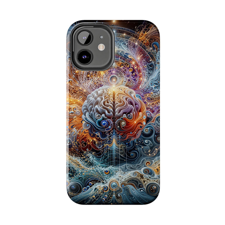 Cosmic Mind Symphony - Tough Phone Case - Phone Case - g(0D·IO) - iPhone 13 Mini - -