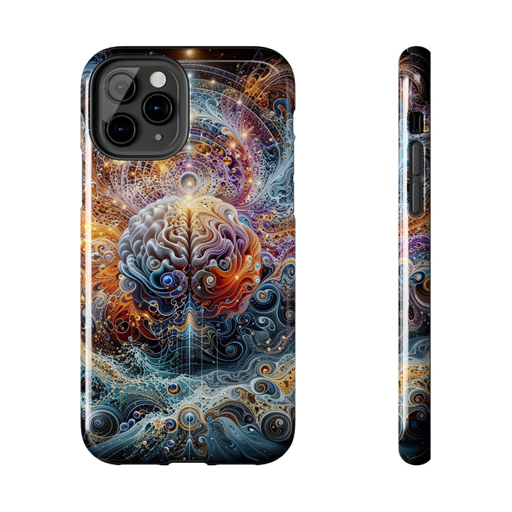 Cosmic Mind Symphony - Tough Phone Case - Phone Case - g(0D·IO) - iPhone 11 Pro - -