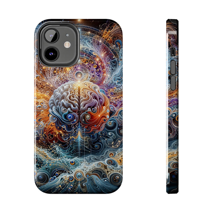 Cosmic Mind Symphony - Tough Phone Case - Phone Case - g(0D·IO) - iPhone 12 - -