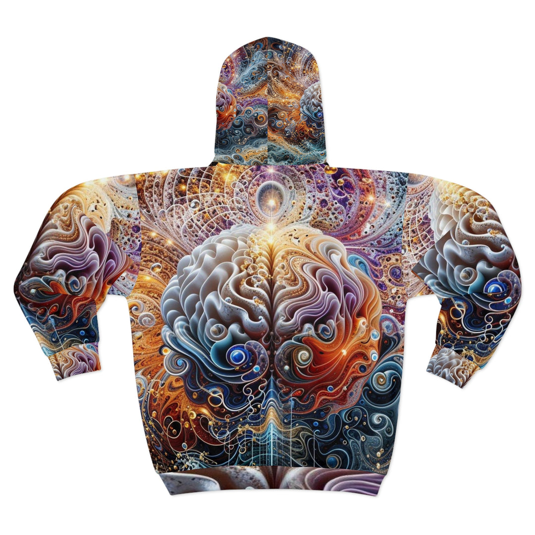 Cosmic Mind Symphony - Unisex Zip Hoodie - All Over Prints - g(0D·IO) - XS - -