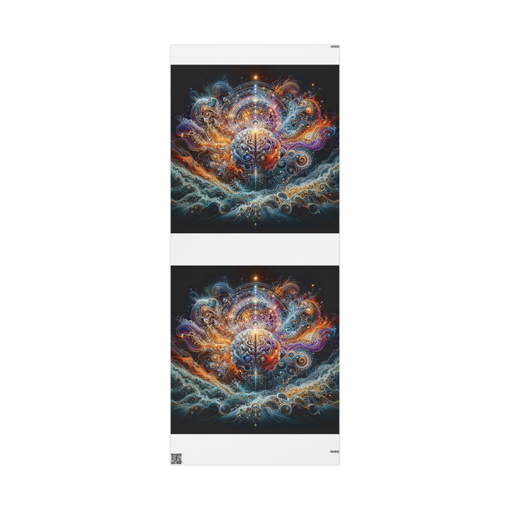 Cosmic Mind Symphony - Wrapping Paper - Home Decor - g(0D·IO) - 30'' x 72'' - Matte -