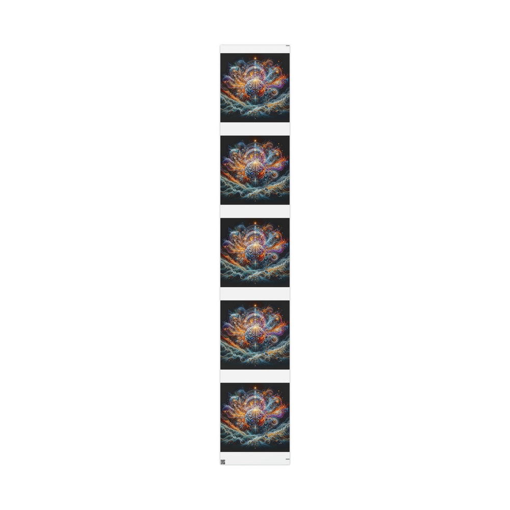 Cosmic Mind Symphony - Wrapping Paper - Home Decor - g(0D·IO) - 30" x 180" - Matte -