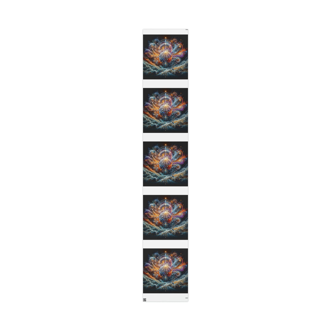 Cosmic Mind Symphony - Wrapping Paper - Home Decor - g(0D·IO) - 30" x 180" - Matte -