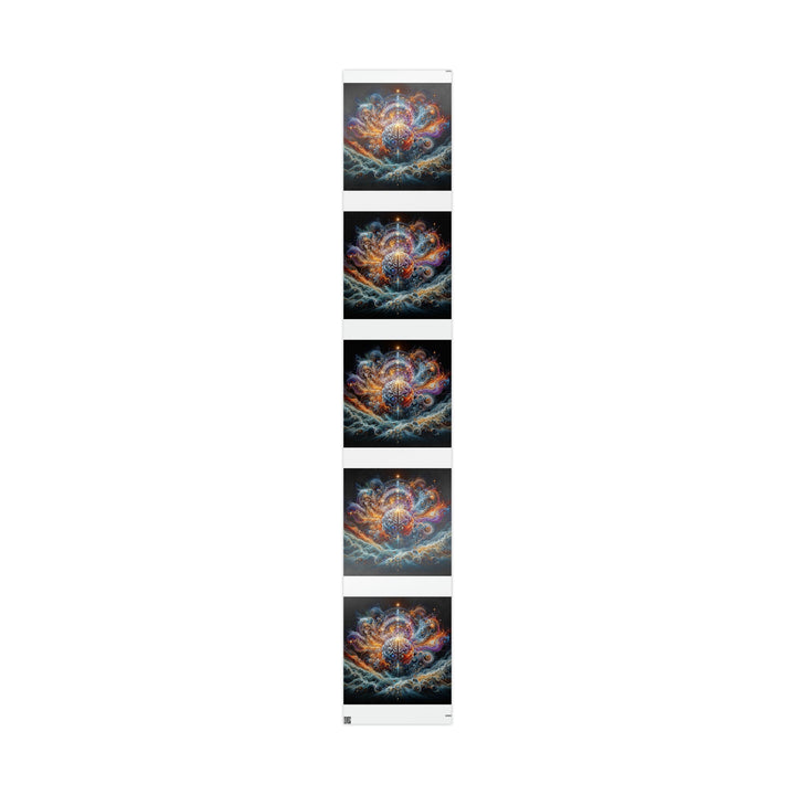 Cosmic Mind Symphony - Wrapping Paper - Home Decor - g(0D·IO) - 30" x 180" - Glossy -