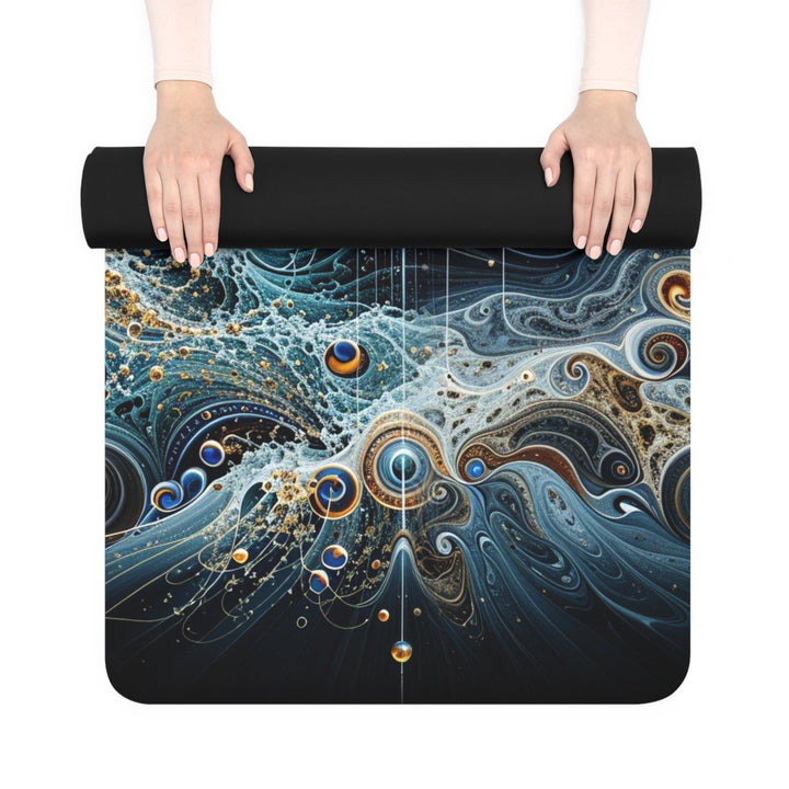 Cosmic Mind Symphony - Yoga Mat - Home Decor - g(0D·IO) - 24” x 68” - -