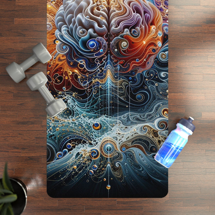 Cosmic Mind Symphony - Yoga Mat - Home Decor - g(0D·IO) - 24” x 68” - -