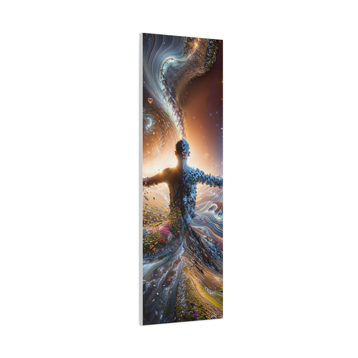 Cosmic Nature Embrace - Matte Canvas Print 1.25" - Canvas - g(0D·IO) - 36" x 36" - 1.25" -