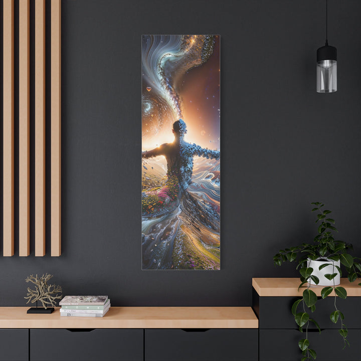 Cosmic Nature Embrace - Matte Canvas Print 1.25" - Canvas - g(0D·IO) - 36" x 36" - 1.25" -