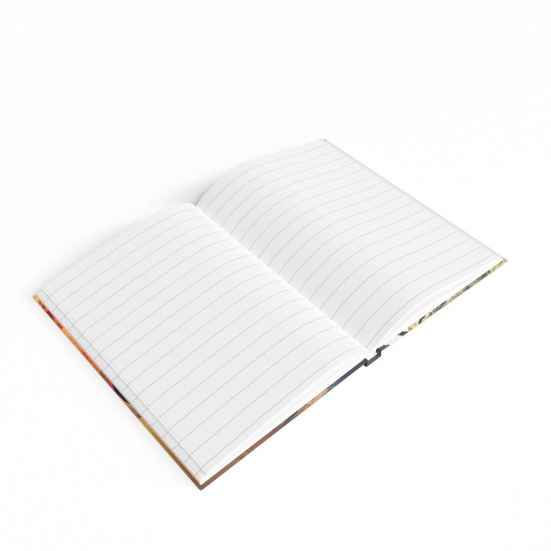 Cosmic Nature Meditation - Hard Backed Journal - Paper products - g(0D·IO) - Graph - A5 - White