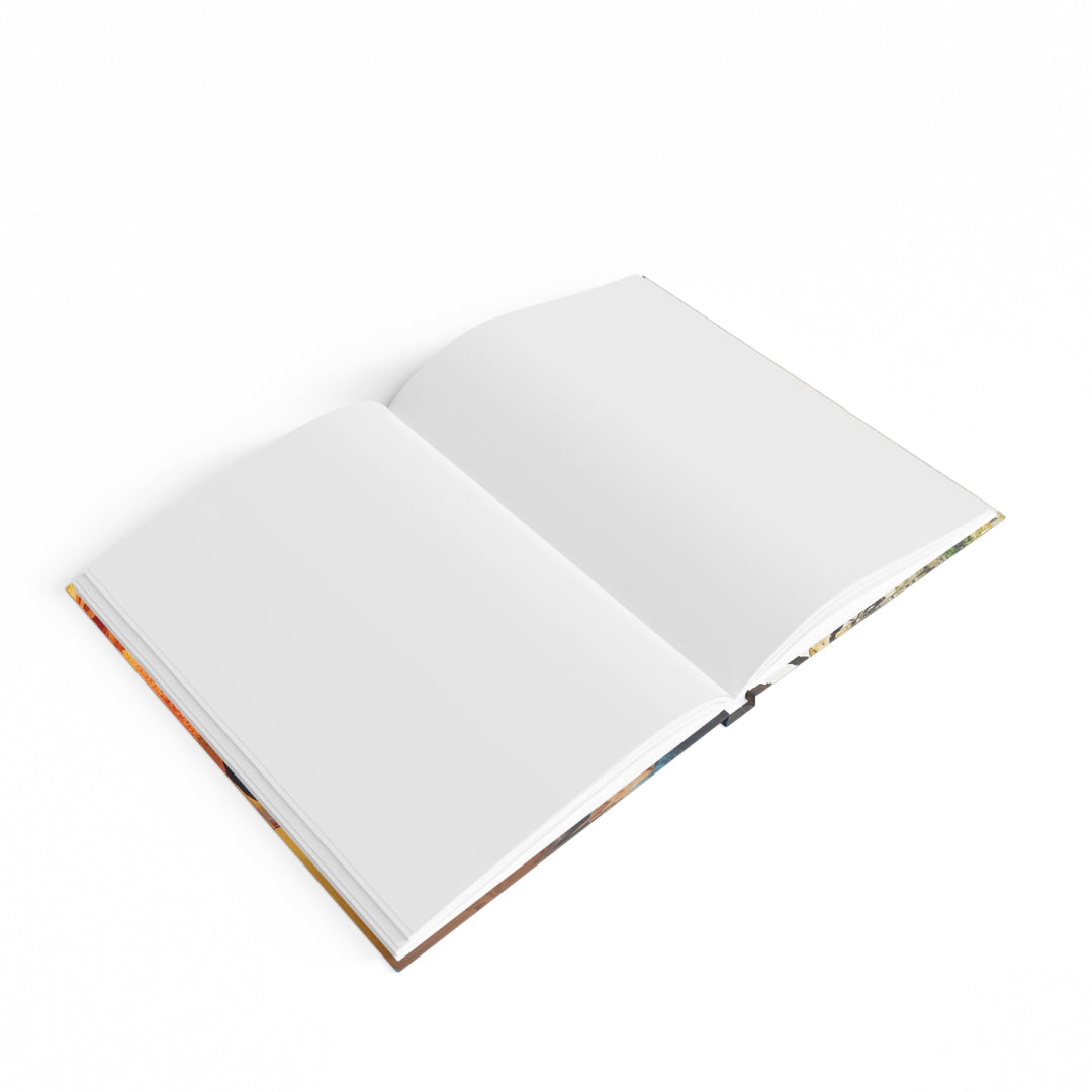 Cosmic Nature Meditation - Hard Backed Journal - Paper products - g(0D·IO) - Graph - A5 - White