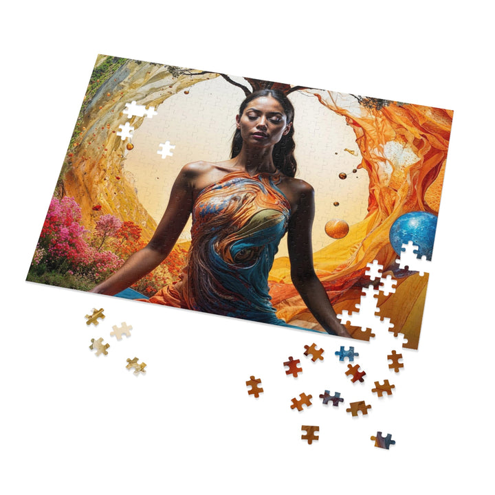 Cosmic Nature Meditation - Jigsaw Puzzle (100, 252, 500, 1000 pieces) - Puzzle - g(0D·IO) - 29.25" × 19.75" (1000 pcs) - -