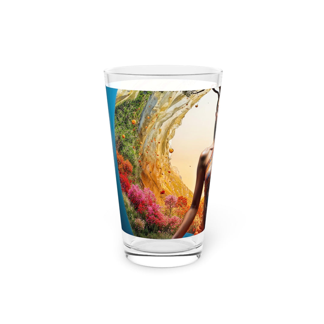 Cosmic Nature Meditation - Pint Glass - Mug - g(0D·IO) - 16oz - -