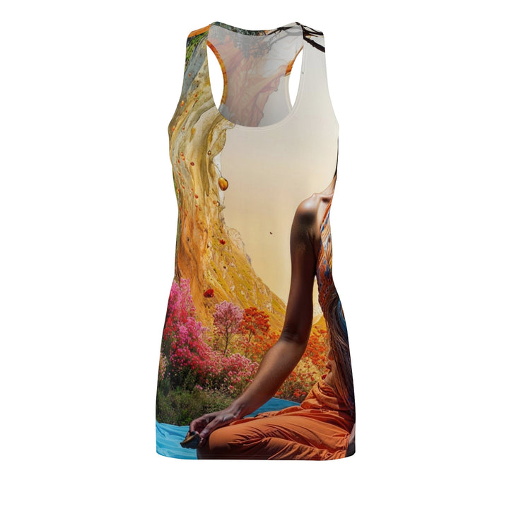 Cosmic Nature Meditation - Racerback Dress - All Over Prints - g(0D·IO) - XS - -