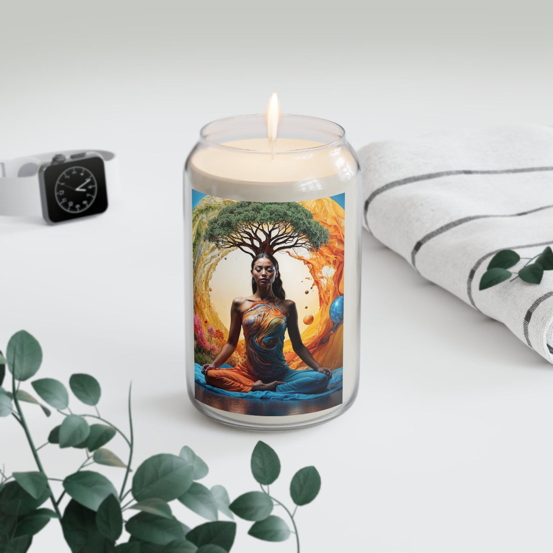 Cosmic Nature Meditation - Scented Candle - Home Decor - g(0D·IO) - Vanilla Bean - 13.75oz -