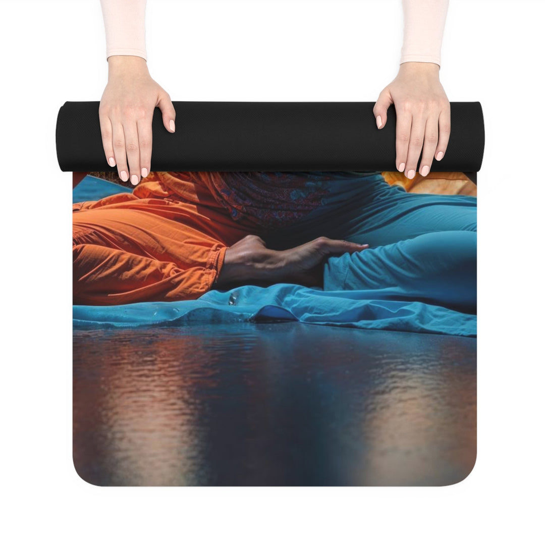 Cosmic Nature Meditation - Yoga Mat - Home Decor - g(0D·IO) - 24” x 68” - -