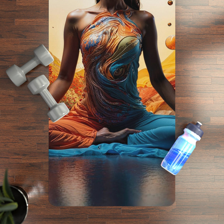 Cosmic Nature Meditation - Yoga Mat - Home Decor - g(0D·IO) - 24” x 68” - -