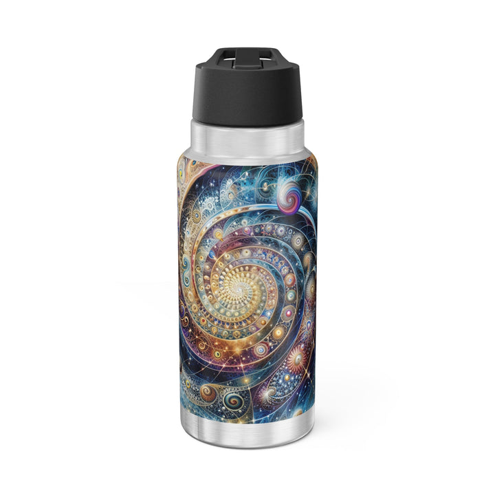 Cosmic Spiral Dreams - Gator Tumbler 32oz - Mug - g(0D·IO) - Silver - 32oz -