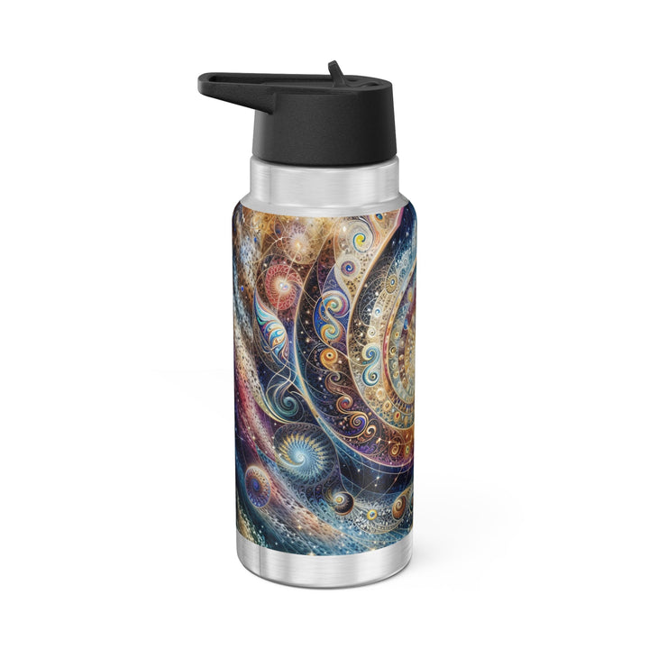 Cosmic Spiral Dreams - Gator Tumbler 32oz - Mug - g(0D·IO) - Silver - 32oz -