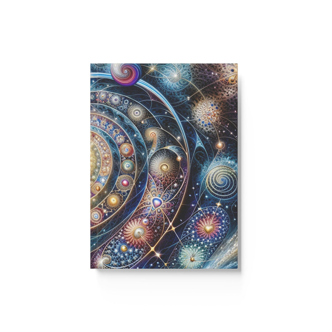 Cosmic Spiral Dreams - Hard Backed Journal - Paper products - g(0D·IO) - Ruled line - A5 - White